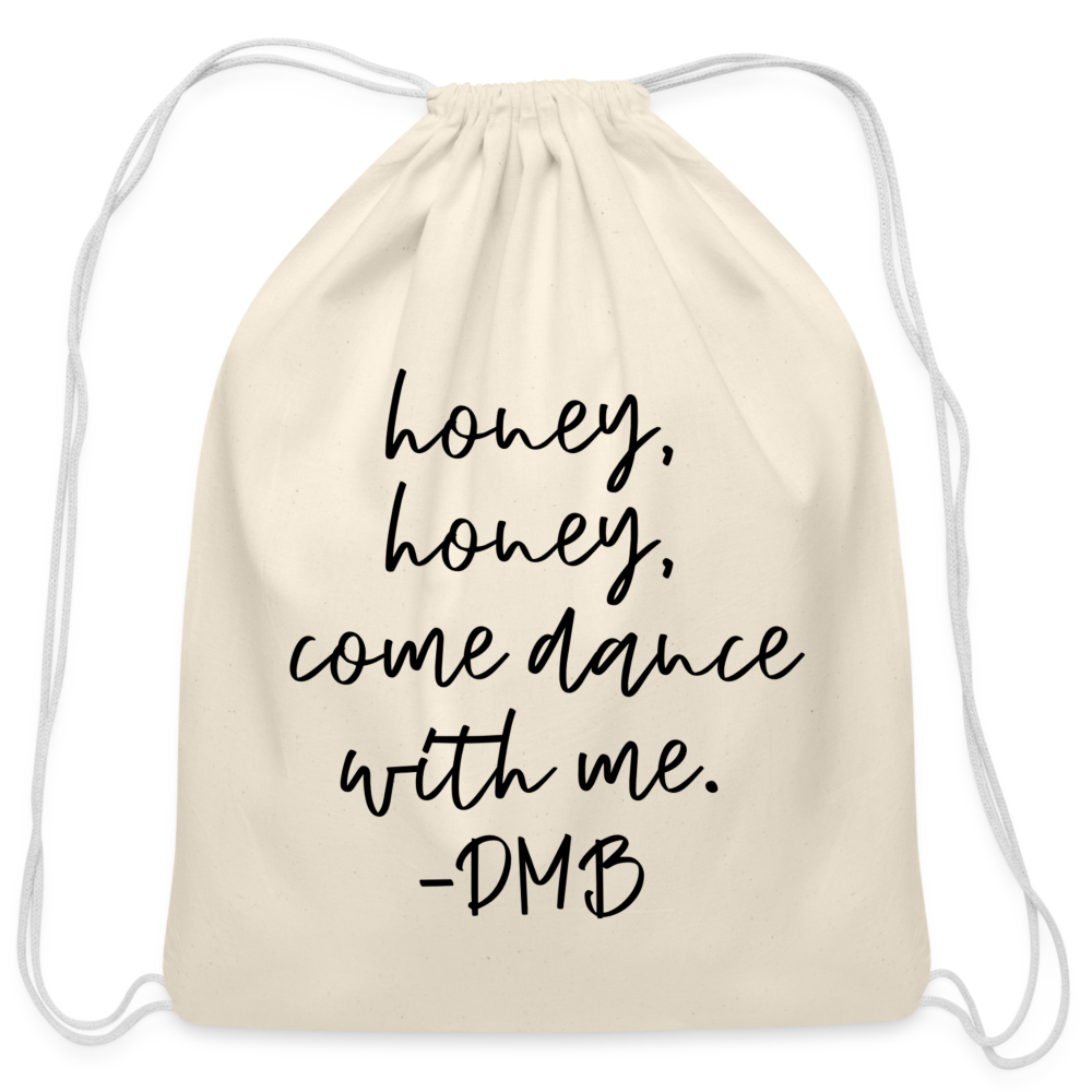 DMB Honey Honey Cotton Drawstring Bag - natural