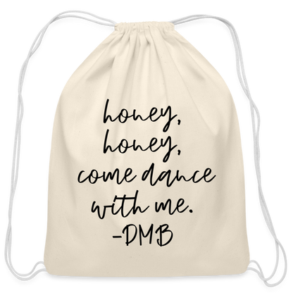 DMB Honey Honey Cotton Drawstring Bag - natural
