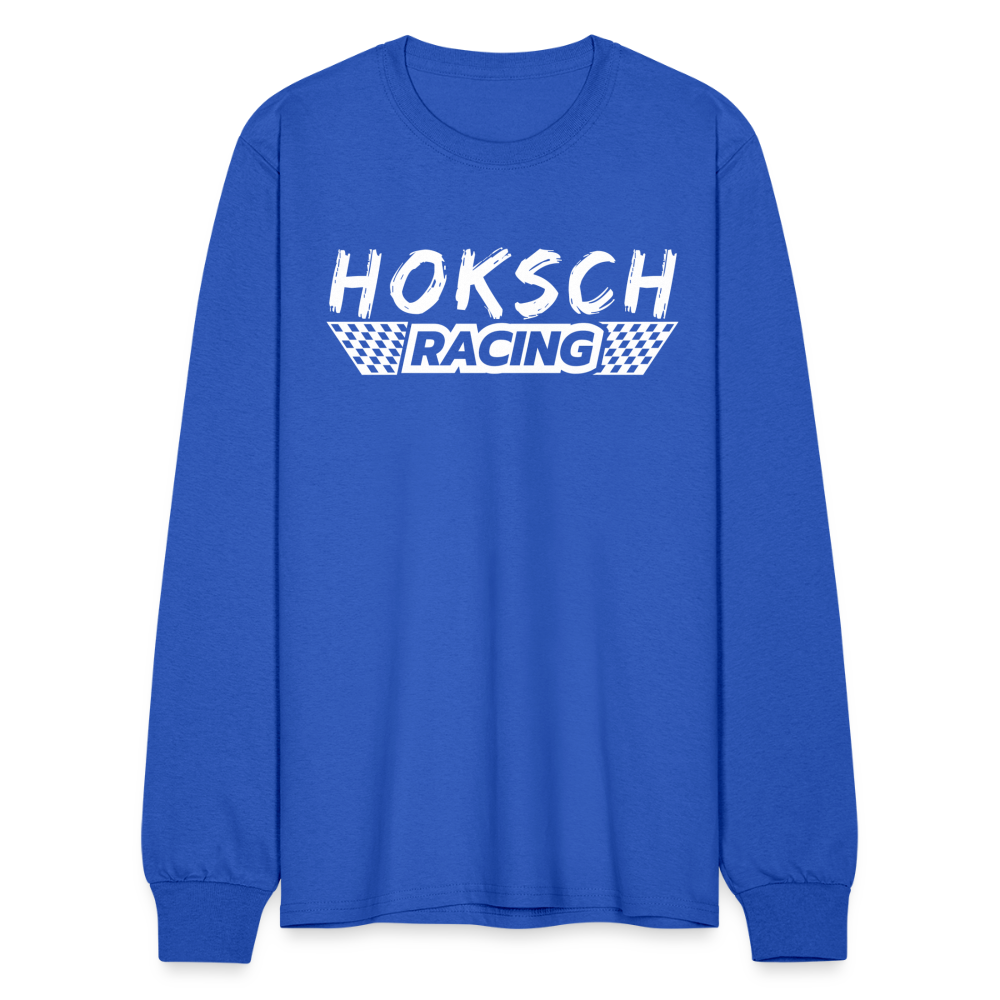 Hoksch Long Sleeve T-Shirt - Blue - royal blue