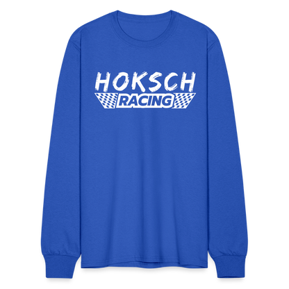 Hoksch Long Sleeve T-Shirt - Blue - royal blue