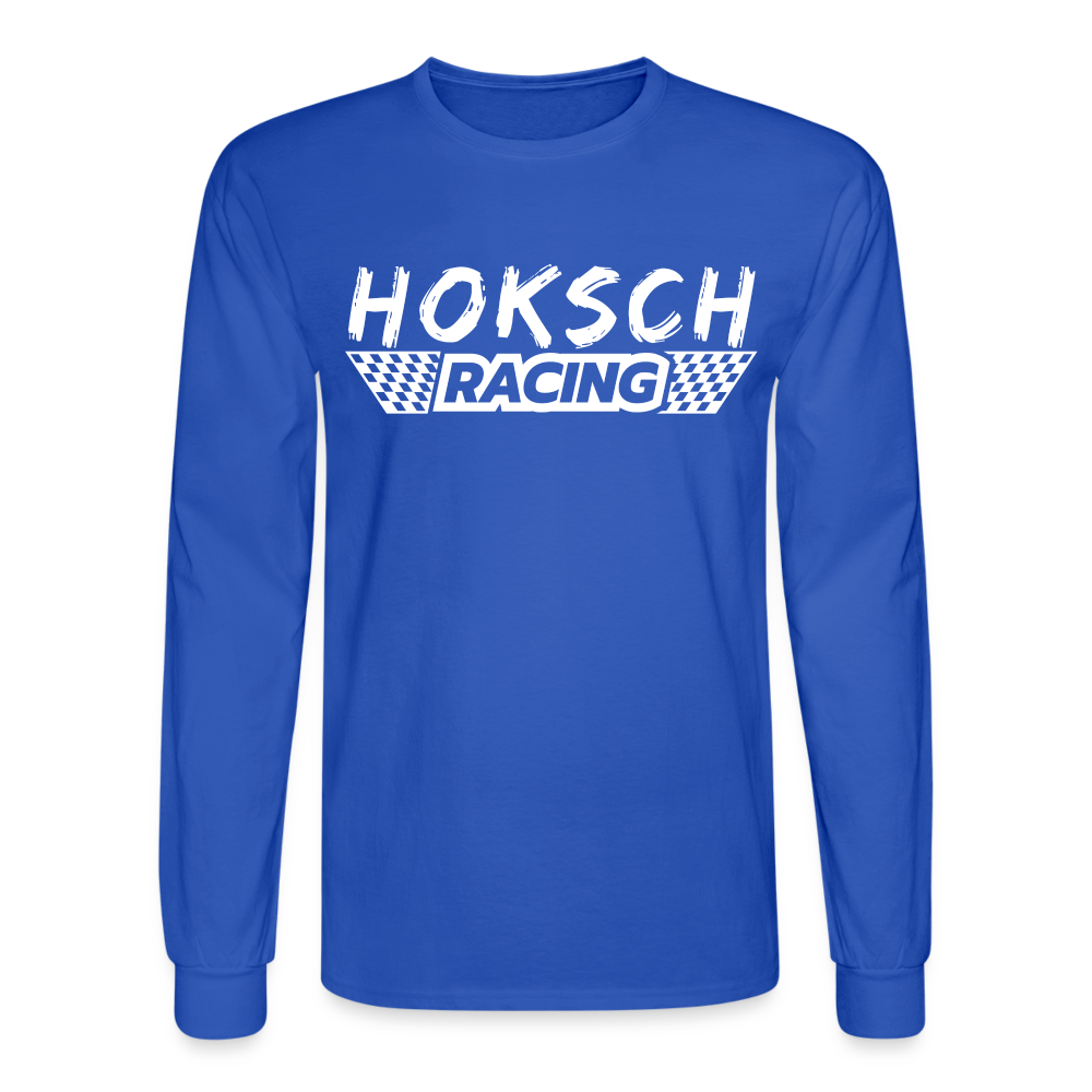 Hoksch Long Sleeve T-Shirt - Blue - royal blue