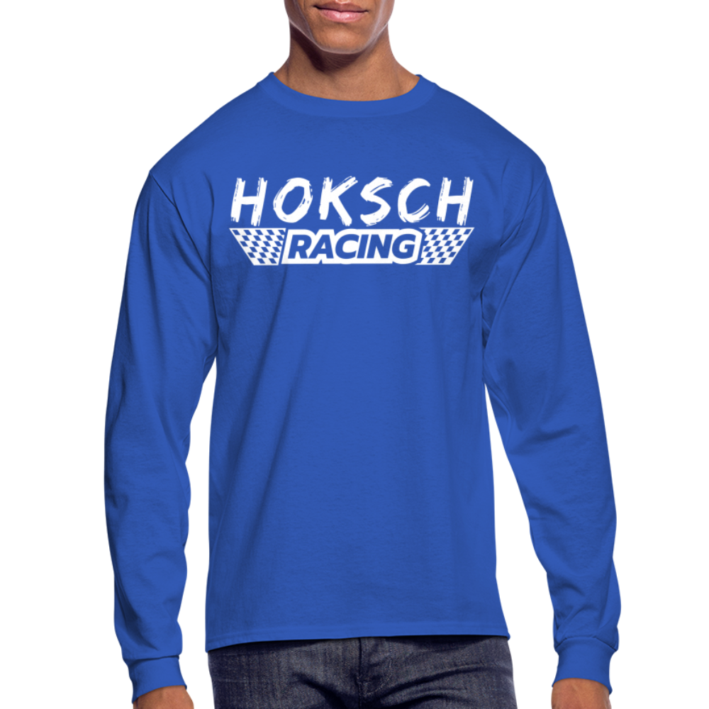 Hoksch Long Sleeve T-Shirt - Blue - royal blue