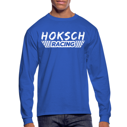 Hoksch Long Sleeve T-Shirt - Blue - royal blue