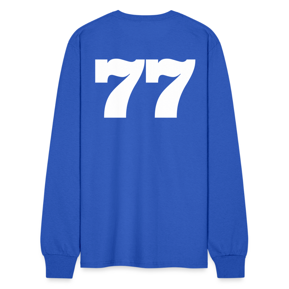 Hoksch Long Sleeve T-Shirt - Blue - royal blue