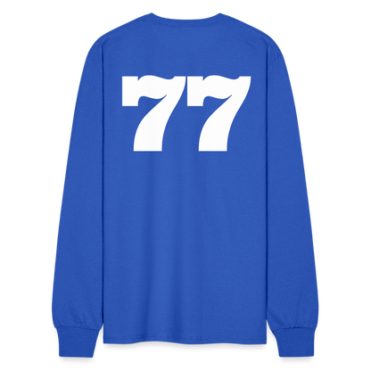 Hoksch Long Sleeve T-Shirt - Blue - royal blue