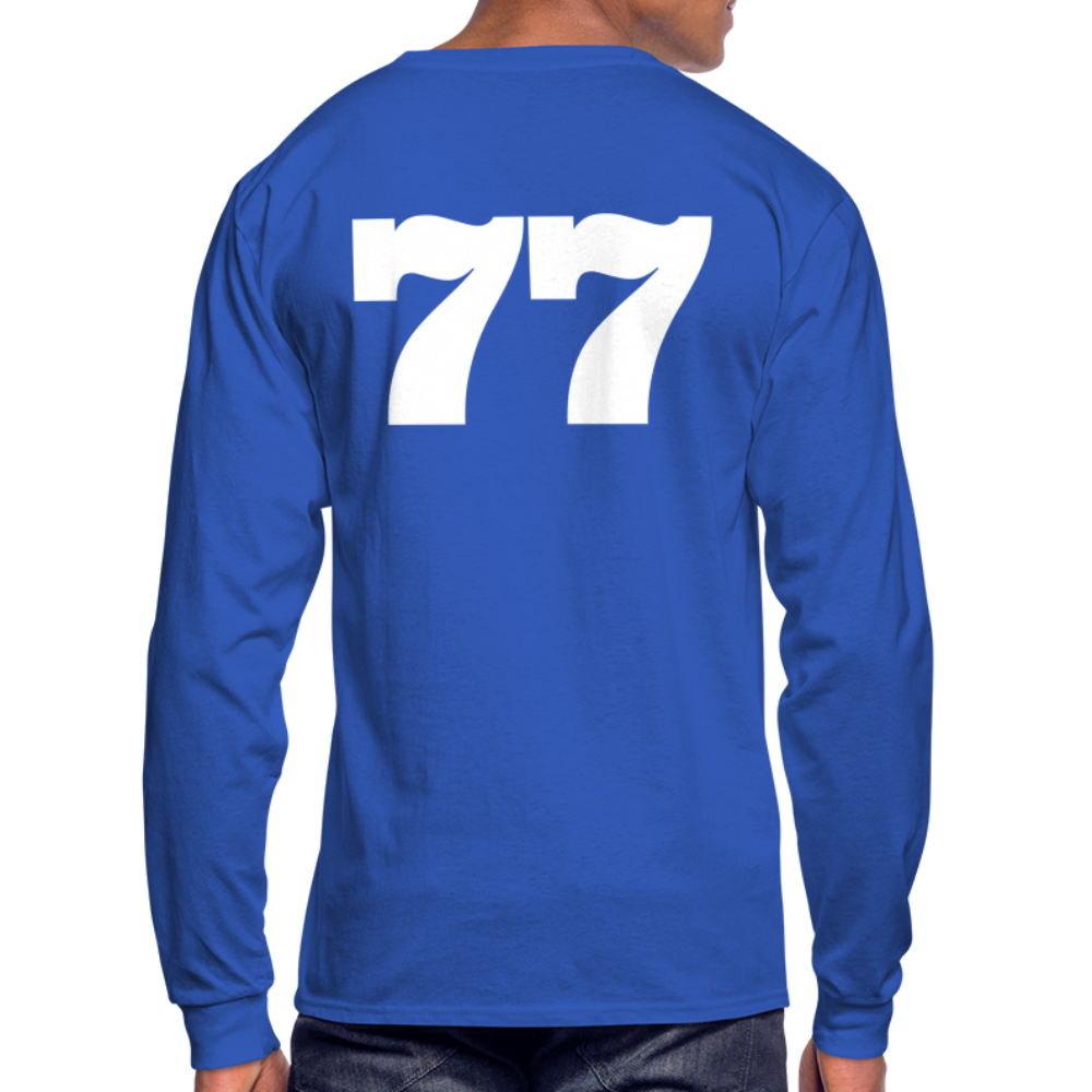 Hoksch Long Sleeve T-Shirt - Blue - royal blue