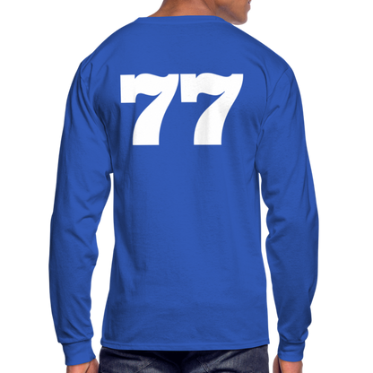 Hoksch Long Sleeve T-Shirt - Blue - royal blue