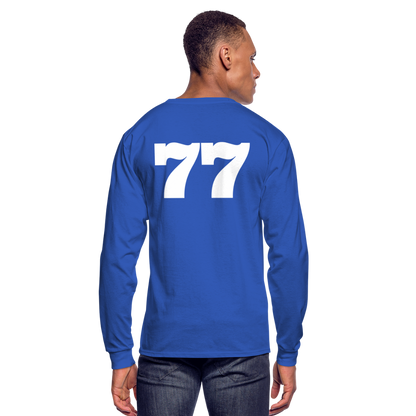 Hoksch Long Sleeve T-Shirt - Blue - royal blue