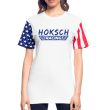 Load image into Gallery viewer, Hoksch Stars &amp; Stripes T-Shirt - white
