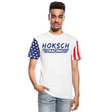 Load image into Gallery viewer, Hoksch Stars &amp; Stripes T-Shirt - white
