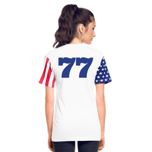 Load image into Gallery viewer, Hoksch Stars &amp; Stripes T-Shirt - white
