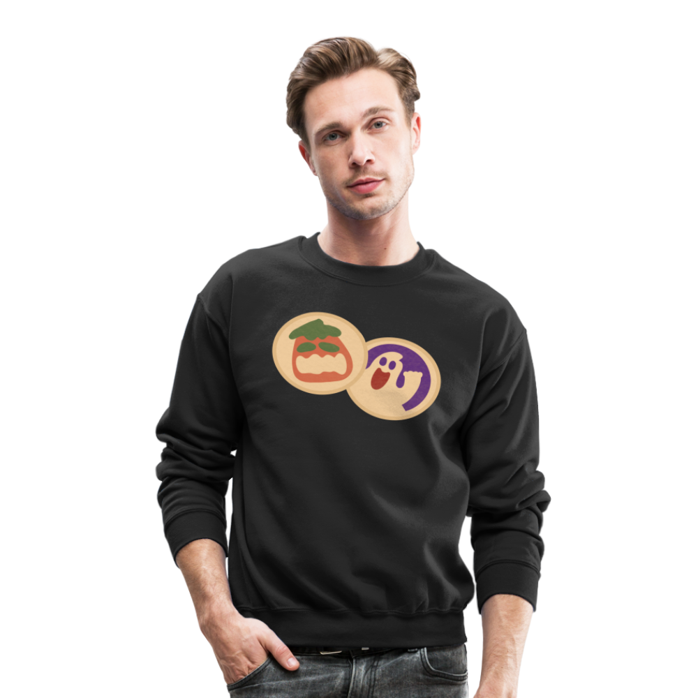 Halloween Cookies Crewneck Sweatshirt - black