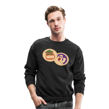 Halloween Cookies Crewneck Sweatshirt - black