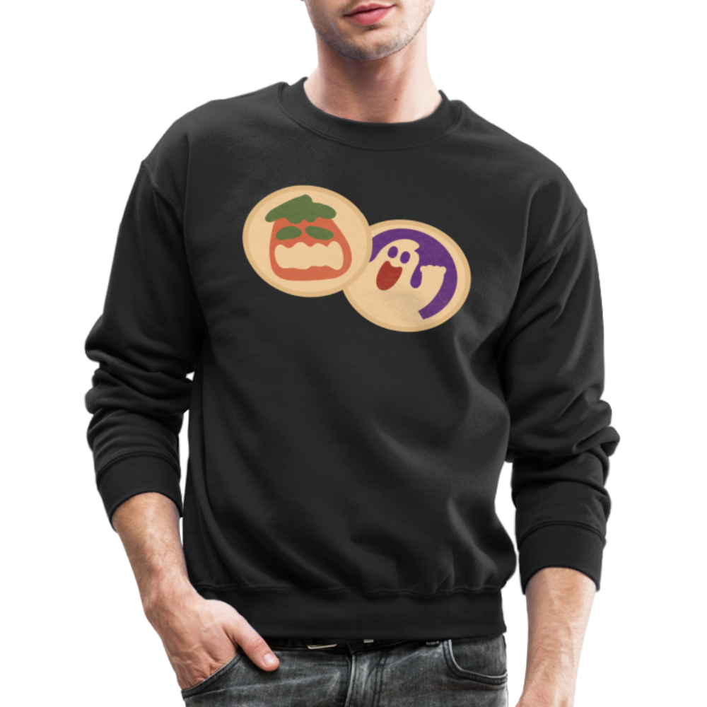 Halloween Cookies Crewneck Sweatshirt - black