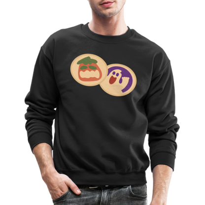 Halloween Cookies Crewneck Sweatshirt - black