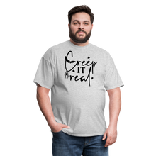 Load image into Gallery viewer, CREEP IT REAL - Unisex Classic T-Shirt - heather gray
