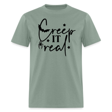 Load image into Gallery viewer, CREEP IT REAL - Unisex Classic T-Shirt - sage
