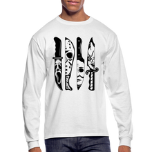 Load image into Gallery viewer, SPOOKY GUYS - Long Sleeve T-Shirt - white
