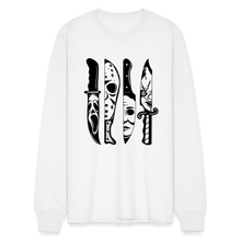 Load image into Gallery viewer, SPOOKY GUYS - Long Sleeve T-Shirt - white
