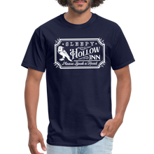 Load image into Gallery viewer, Sleepy Hallow Inn - Unisex Classic T-Shirt - navy
