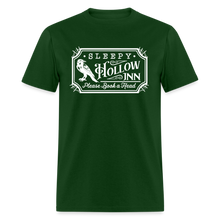 Load image into Gallery viewer, Sleepy Hallow Inn - Unisex Classic T-Shirt - forest green
