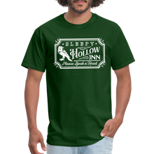 Load image into Gallery viewer, Sleepy Hallow Inn - Unisex Classic T-Shirt - forest green
