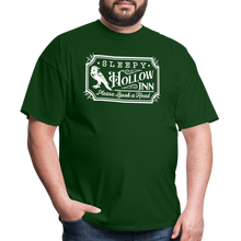 Load image into Gallery viewer, Sleepy Hallow Inn - Unisex Classic T-Shirt - forest green
