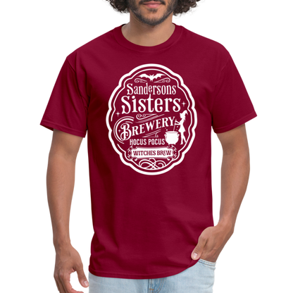 Sanderson Sisters Brewery - Unisex Classic T-Shirt - burgundy