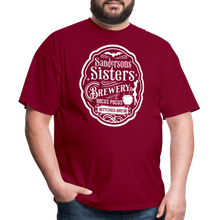 Load image into Gallery viewer, Sanderson Sisters Brewery - Unisex Classic T-Shirt - burgundy
