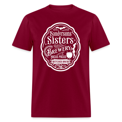 Sanderson Sisters Brewery - Unisex Classic T-Shirt - burgundy