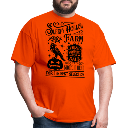 Pumpkin Farm Staff - Unisex Classic T-Shirt - orange