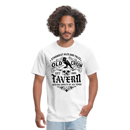 Old Crow Tavern - Unisex Classic T-Shirt - white