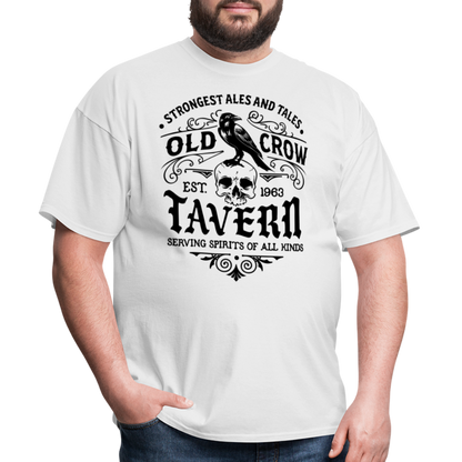 Old Crow Tavern - Unisex Classic T-Shirt - white