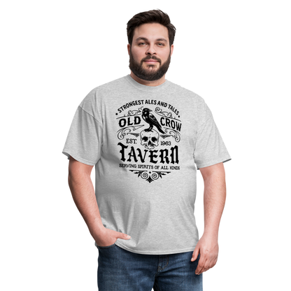 Old Crow Tavern - Unisex Classic T-Shirt - heather gray