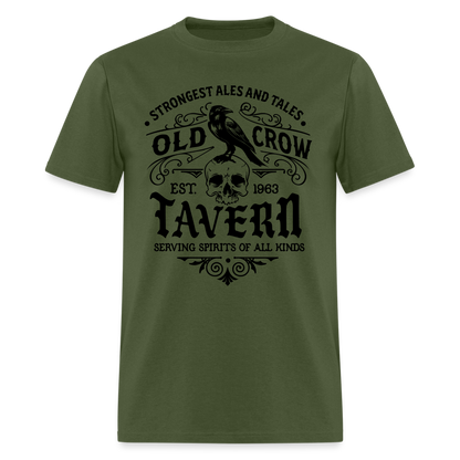 Old Crow Tavern - Unisex Classic T-Shirt - military green