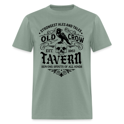 Old Crow Tavern - Unisex Classic T-Shirt - sage