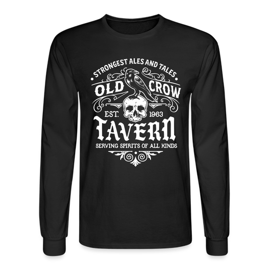 Old Crow Tavern - Long Sleeve T-Shirt - black