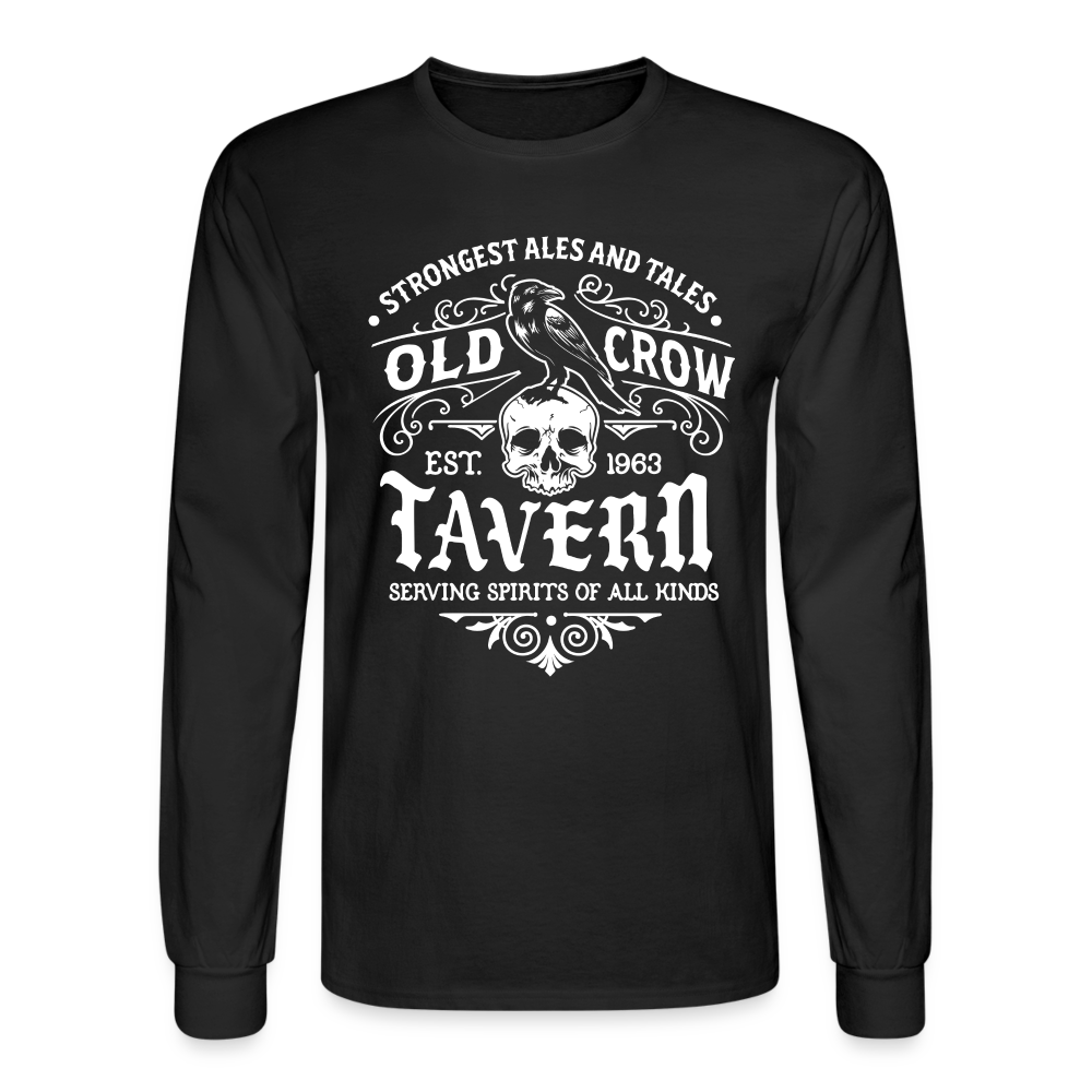 Old Crow Tavern - Long Sleeve T-Shirt - black