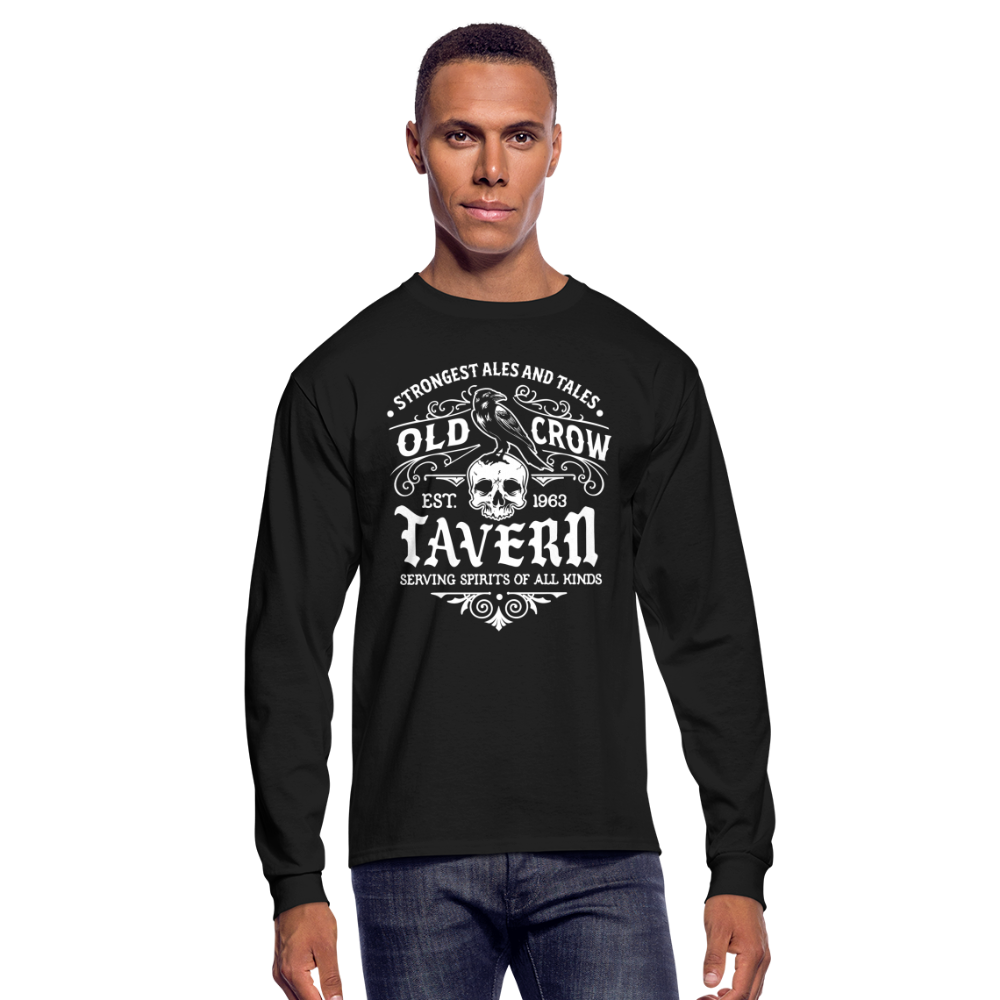 Old Crow Tavern - Long Sleeve T-Shirt - black