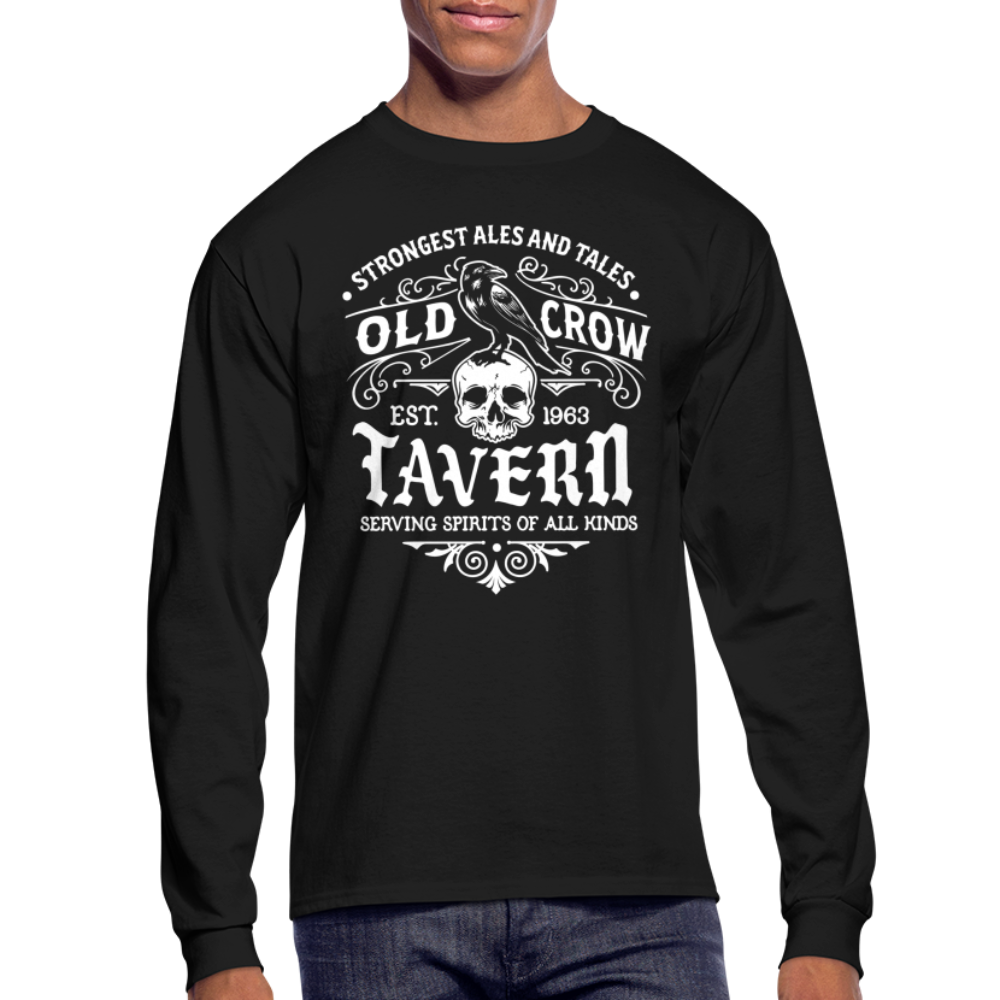 Old Crow Tavern - Long Sleeve T-Shirt - black