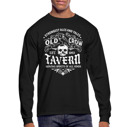 Old Crow Tavern - Long Sleeve T-Shirt - black