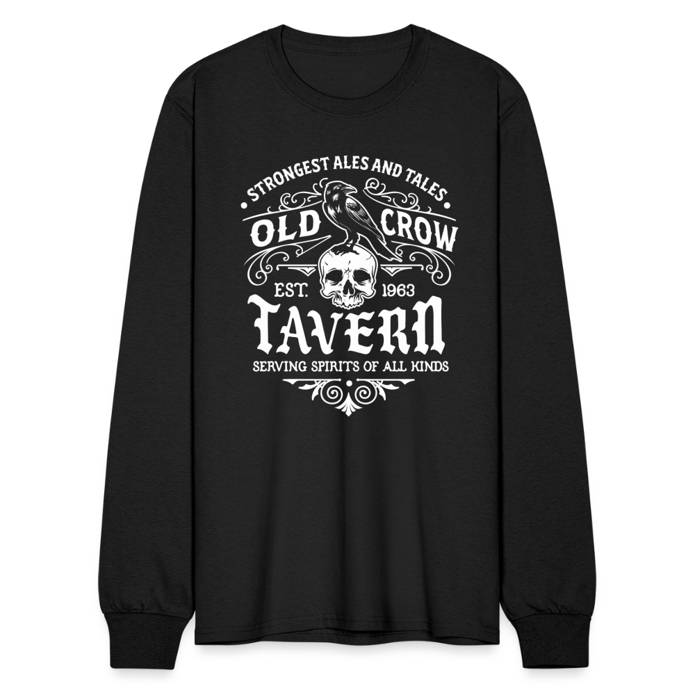 Old Crow Tavern - Long Sleeve T-Shirt - black