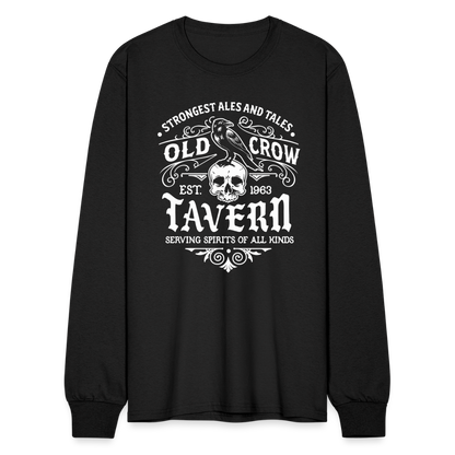 Old Crow Tavern - Long Sleeve T-Shirt - black