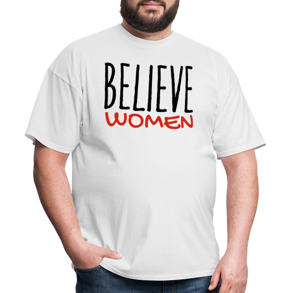 "Believe Women" Unisex Classic T-Shirt - white