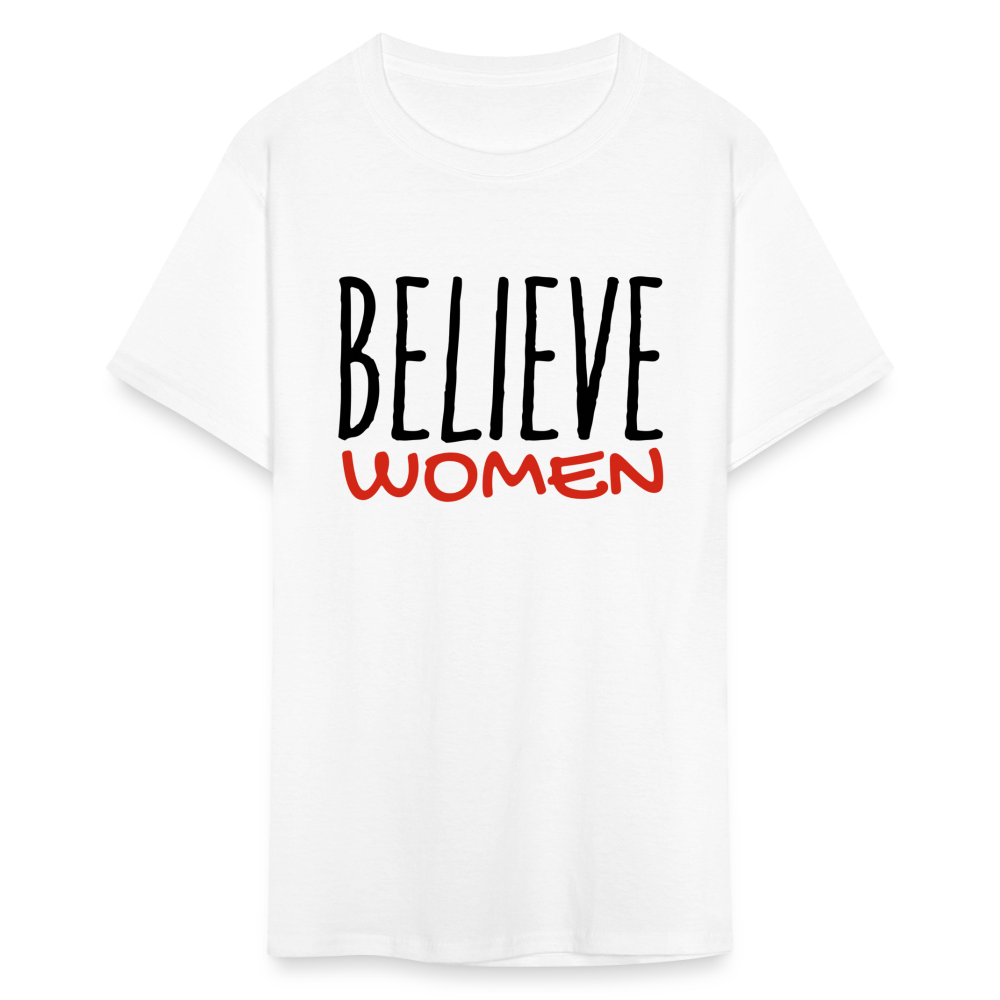 "Believe Women" Unisex Classic T-Shirt - white