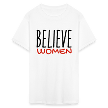 Load image into Gallery viewer, &quot;Believe Women&quot; Unisex Classic T-Shirt - white
