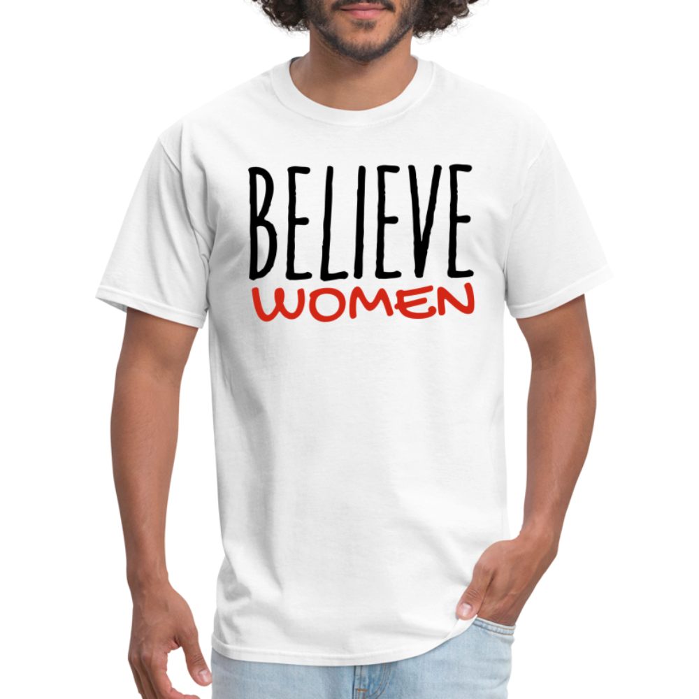 "Believe Women" Unisex Classic T-Shirt - white