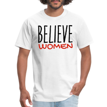 Load image into Gallery viewer, &quot;Believe Women&quot; Unisex Classic T-Shirt - white
