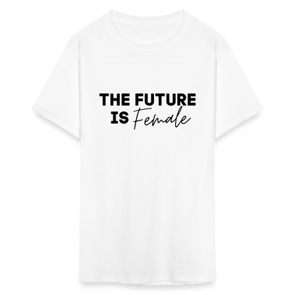 "The Future Is Female" Unisex Classic T-Shirt - white