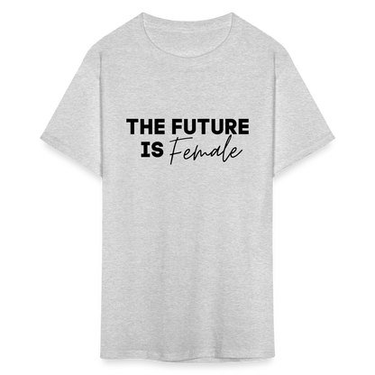 "The Future Is Female" Unisex Classic T-Shirt - heather gray